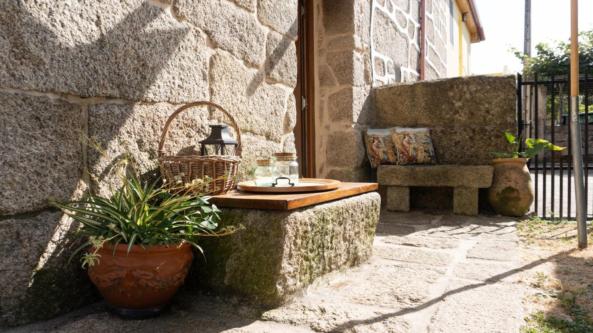 Apartament Casa La Trinidad - Ribeira Sacra Nogueira De Ramuin Zewnętrze zdjęcie